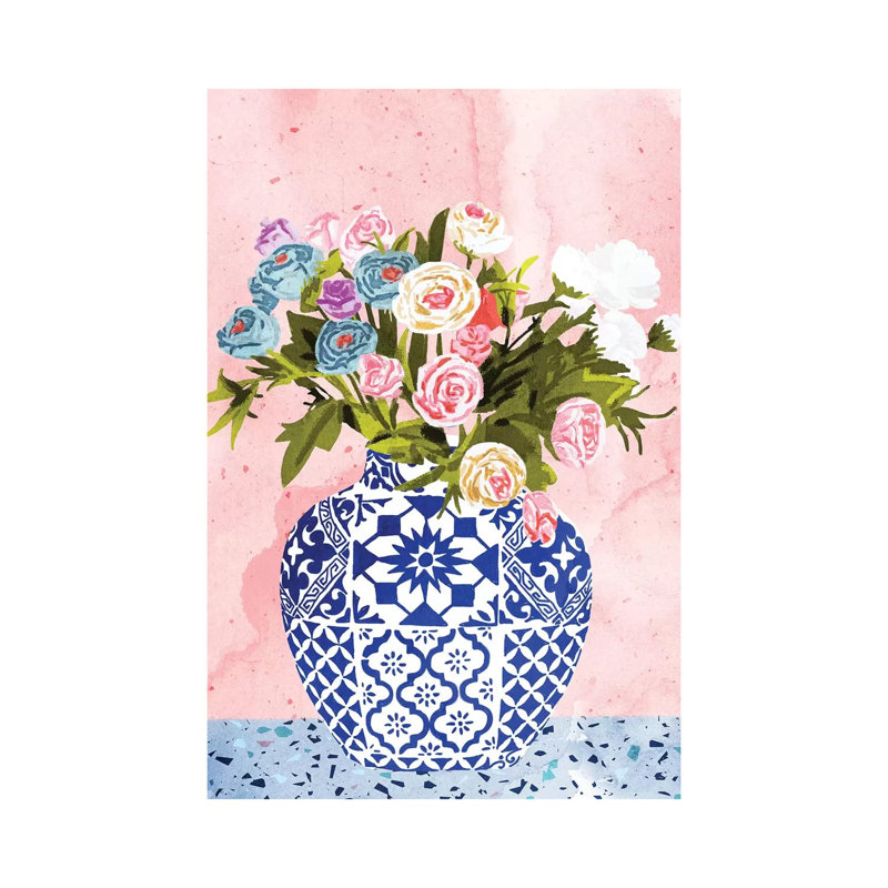 Ceramic Planter by 83 Oranges - Wrapped Canvas Gallery-Wrapped Canvas Giclée, 66.04 cm H x 45.72 cm W