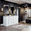 Ensemble de meuble-lavabo double 48 po Minnich