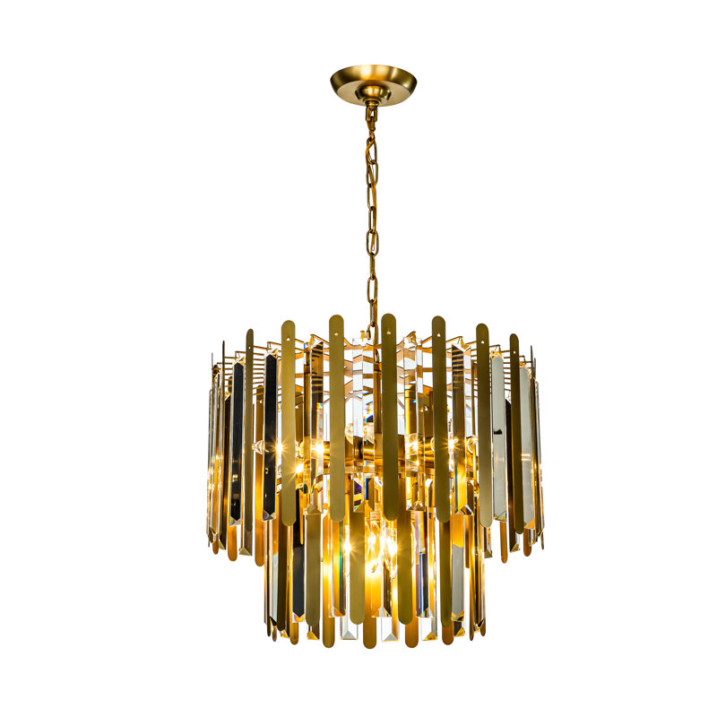 Lustre empire unique à 10 lumières Fizza Unique