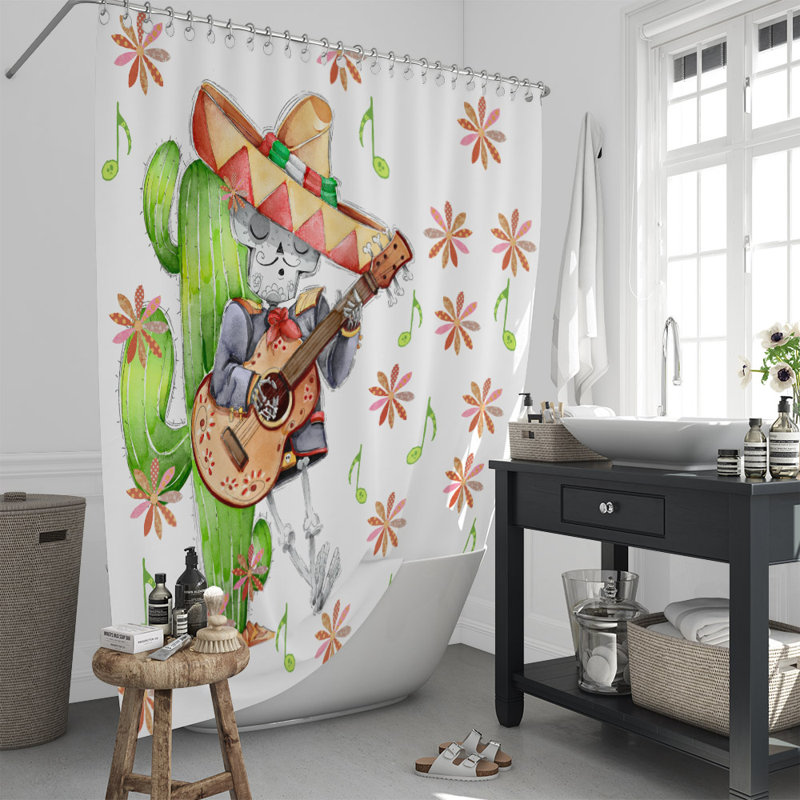 Shower Curtain, 70"H x 90" W