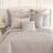 Southshore Fine Linens Vilano Quilted Sham Covers, Double-Brushed Microfiber Square-Stitched Pillow Shams with Piped Edges, Set of 2, 20" x 26" , Bone-1412896914-1353058871