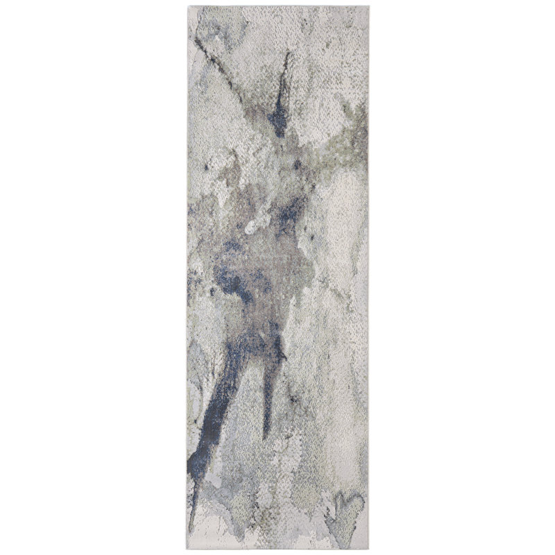 Rohaan Performance Abstract Indoor Rug, Runner 2'9" x 7'10"