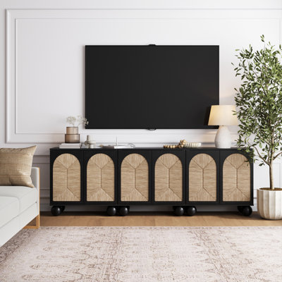 Seagrass Storage Cabinet Set Or TV Stand