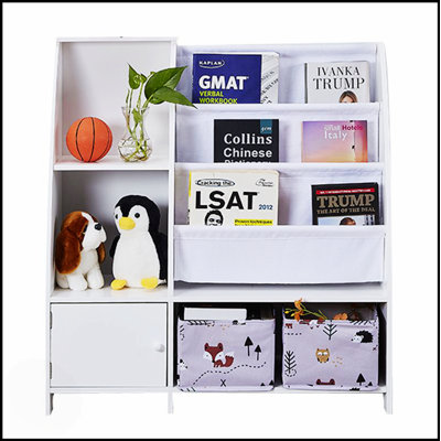 Kids Funnel Victoria Bookcase With Toy Storage, Durable And Stylish Organizer For Children's Rooms