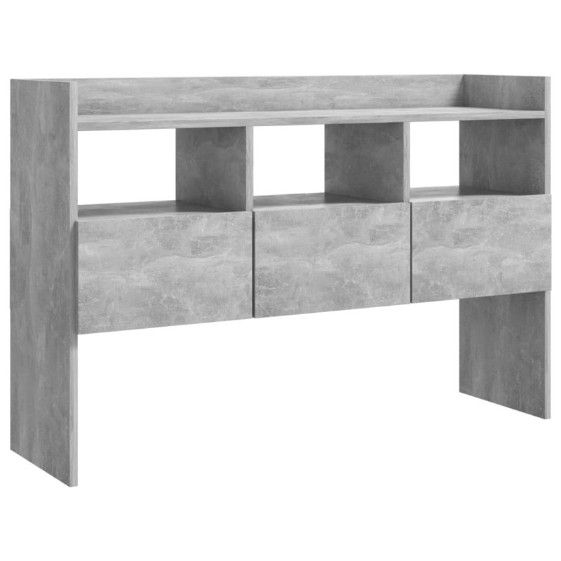 Ayaniah Sideboard 105x30x70 cm Engineered Wood, Concrete Grey