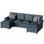  Canapé modulaire 3 pièces Rezarta-262251422