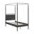 Marlowe 4-Poster Canopy Metal Platform Bed-113958804