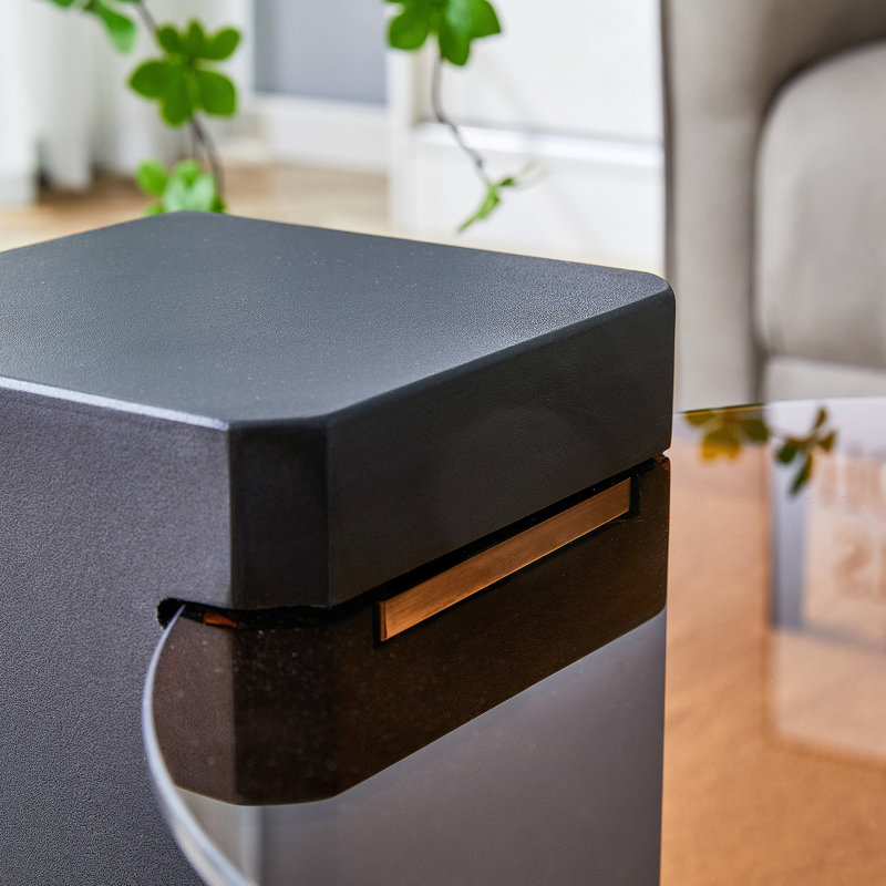 La table basse à deux étages détachable, le design élégant, Bois