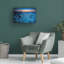 Art mural sur toile tendue - «Blue Tide» de Rick Berk pour décoration de salon, de chambre à coucher ou de bureau - 30 x 47