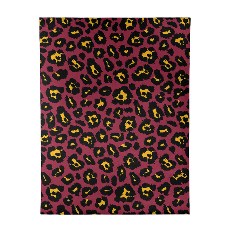 Animal Print Indoor Rug, Rectangle 9' x 12'