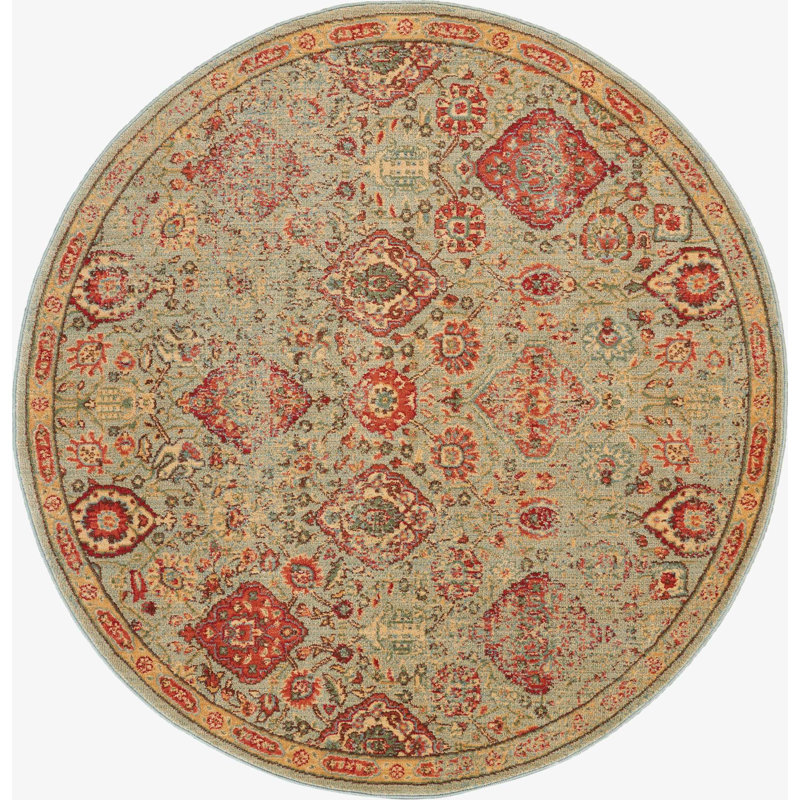 Tapis clair, Rond 5 pi 6 po