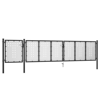 Odile Black/White Metal Gate