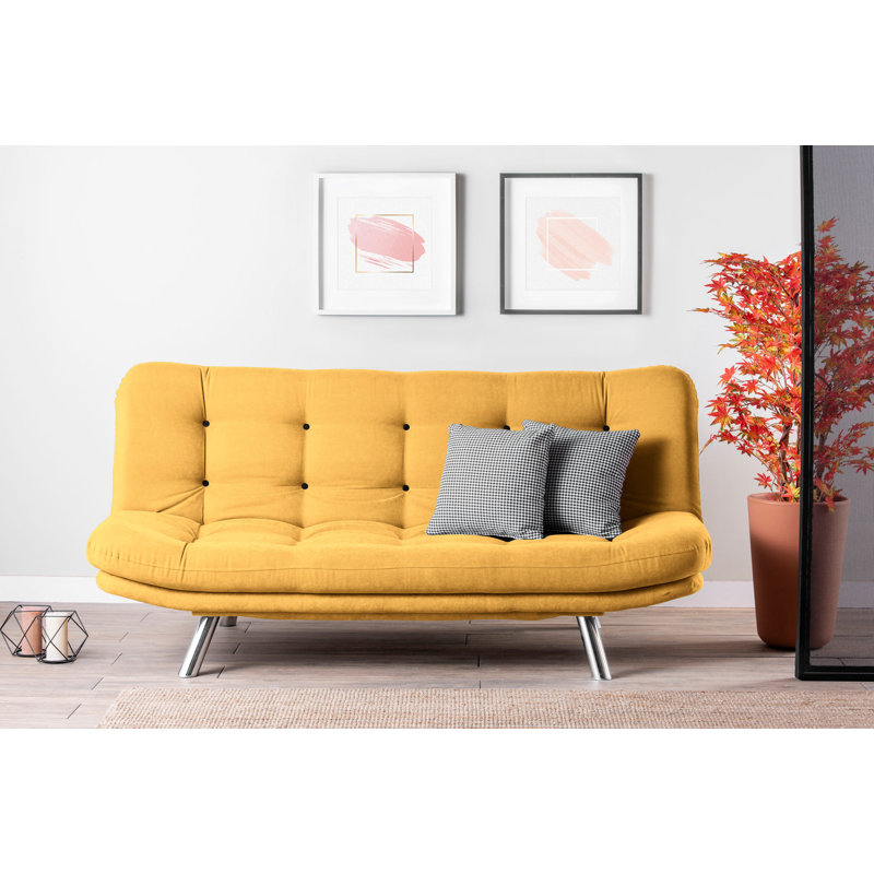 Canapé sans accoudoirs 23 po, Mustard 100% Polyester
