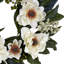Couronne en polyester 22 po fraîche magnolia
