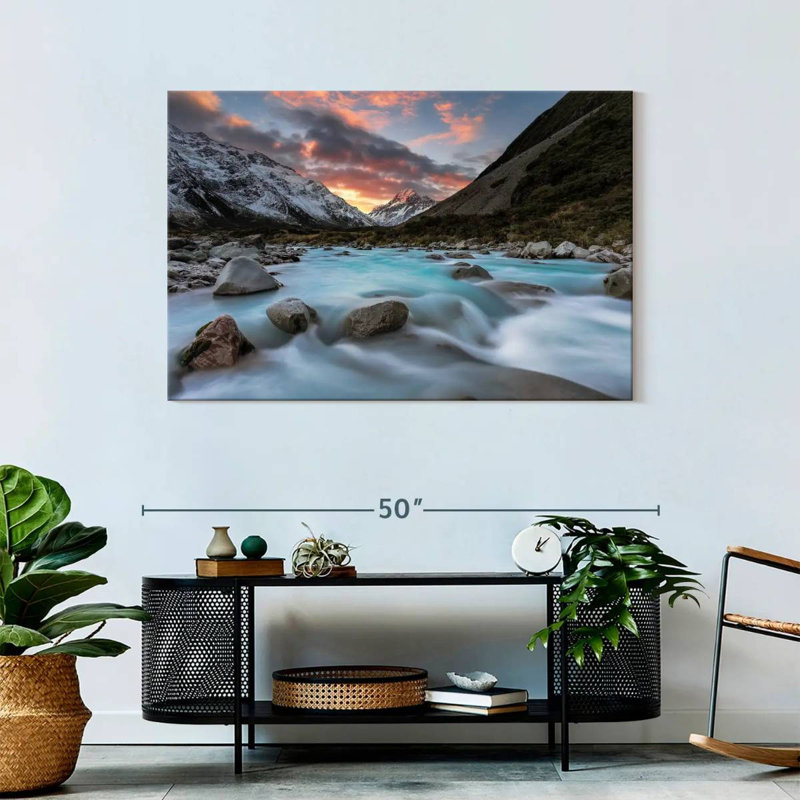 Sunset Over Hooker River, 30" H x 45" W