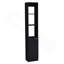 Armoire de rangement en lin avec une porte Parks, une grande armoire de salle de bain avec 6 tablettes, pour salle de bain, salon, cuisine-2101827585
