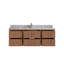 60'' Single Bathroom Vanity with Quartz Top-121973218