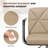 Modern Adjustable Swivel Bar Stool With Metal Footrest – Pu Leather Counter Chair, 360° Rotation, Height Adjustable Kitchen & Home Bar Seating-1826269706