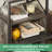 Nightstand with Charging Station End Side Tables with Storage Drawers and USB Ports & Power Outlets-2082690674