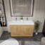 Meuble-lavabo double l 48 po Kyng-14387640