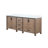 Ziva 84 in W x 22 in D Double Bath Vanity and Cultured Marble Top-50513856-113201093