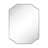 Scalloped Brushed Nickel Bathroom Mirror Decorative Silver Metal Framed Irregular Bathroom Vanity Mirror Wall Mounted 32 x 24''-1450270264-1450270244