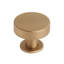 Emtek Cadet Cabinet Knob 1-1/4" Satin Brass-1388358620