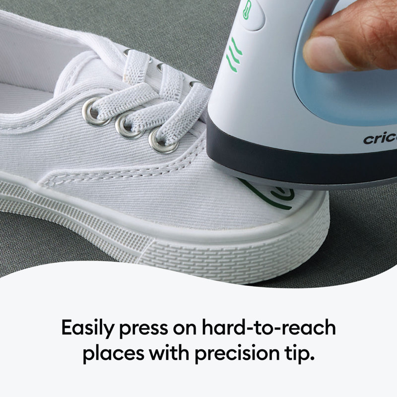 Cricut EasyPress Mini Heat Press in Zen Blue, Compact Size