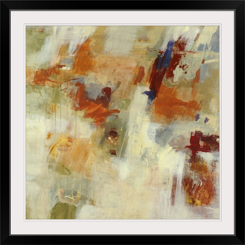 « algorithm ii » par jill martin, reproduction d’art, H 38 po x l 38 po x P 1 po, Cadre noir