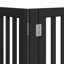 Barrière pour chien Archie & Oscar en bois de peuplier pliable 9 panneaux 177,2 pouces brun-748737760-749670851