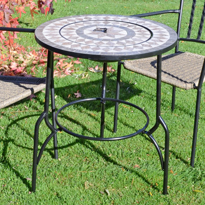 Brava Steel Wood Burning Fire Pit Table