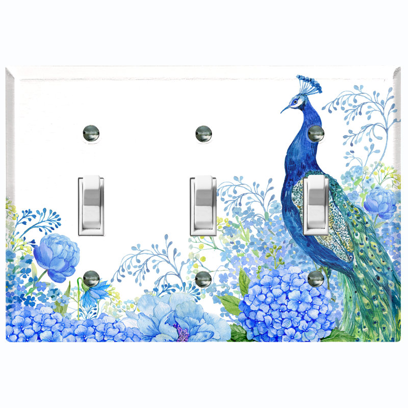 Animals 3 - Gang Toggle Light Switch Standard Wall Plate