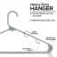 Cintre standard en plastique antidérapant pour costume / manteau-98280838-98280850