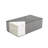 Benley 39.37''W Mirrored Modern Block Coffee Table-1679606135