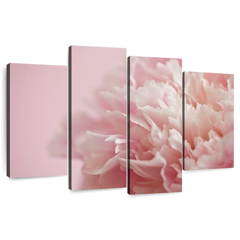 Harnek fondu au rose, H 22 po x l 36 po