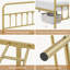 Lit plateforme classique en fer avec tête de lit et pied de lit-901025118-866018514