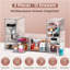  Ensemble de 3 organisateurs de maquillage transparents en acrylique 3 tiroirs empilables