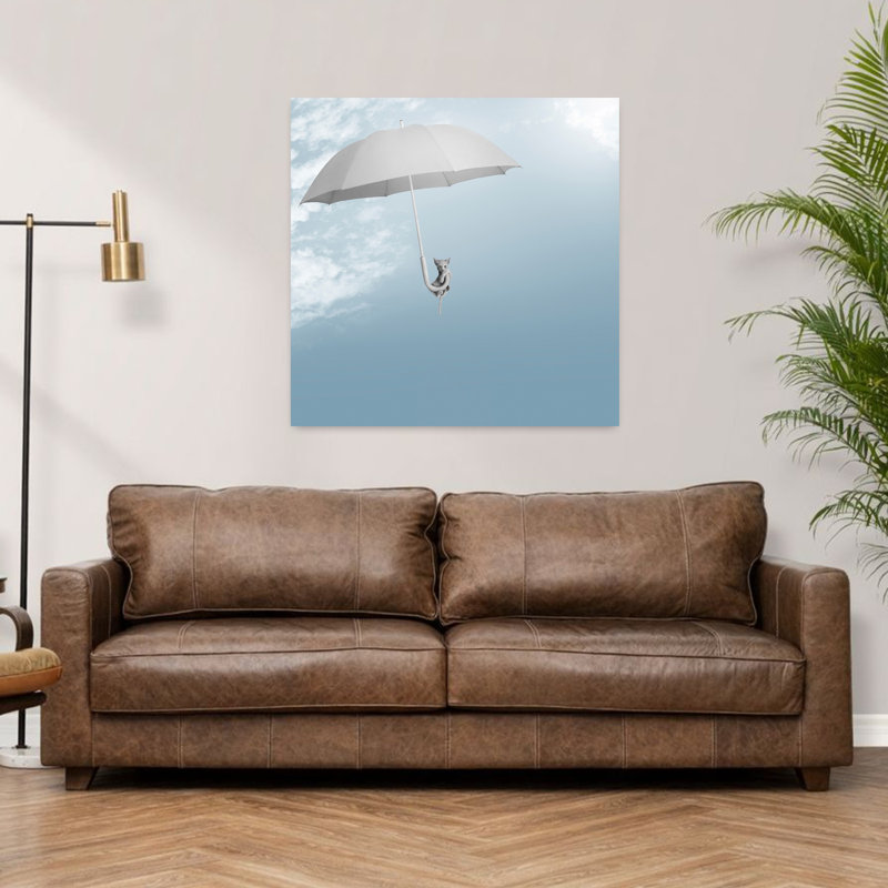 «Riding The Skies», art urbain contemporain, H 36 po x l 36 po