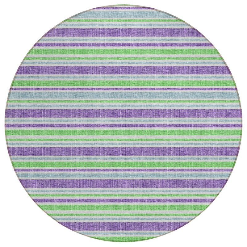 Tapis d'intérieur rond 8 po