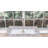 Lace Runner Earth Tone Silver Lace On White Jacquard Table Runner-2038071422