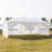 10*20ft Outdoor Party Tent With 6 Removable Sidewalls, Waterproof Canopy Patio Wedding Gazebo, White
