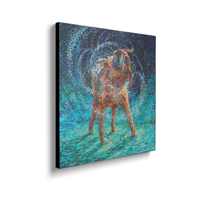 Reproduction d'art sur toile en métal «Ste Remix» par Iris Scott