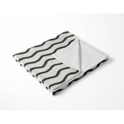 Wiggle Row Velveteen Fleece Blanket