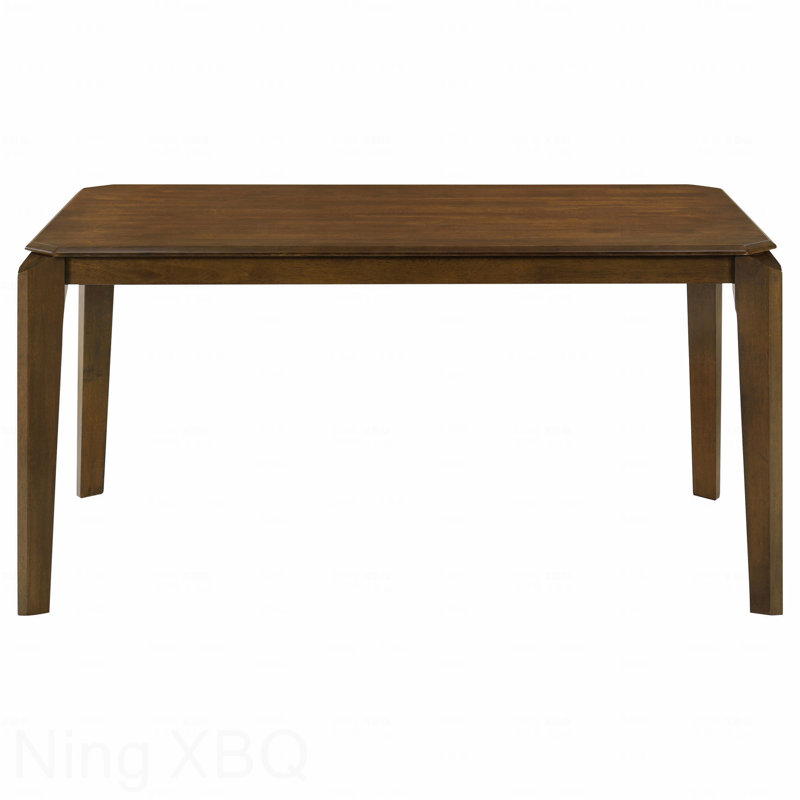 Rectangular Dining Table Dark Wood
