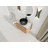 Wall-Mounted Bathroom Vanity With Ceramic Art Sink-1899713516