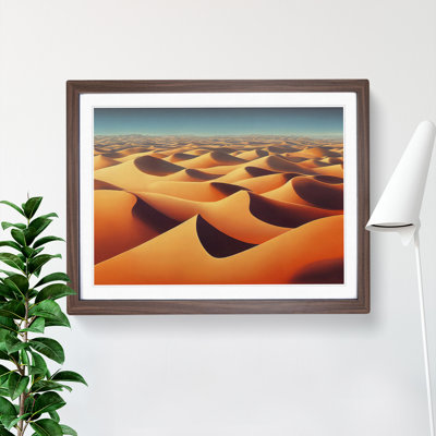 Desert Sand Dunes Vol.4 1 Piece Single Picture Frame Wall Art