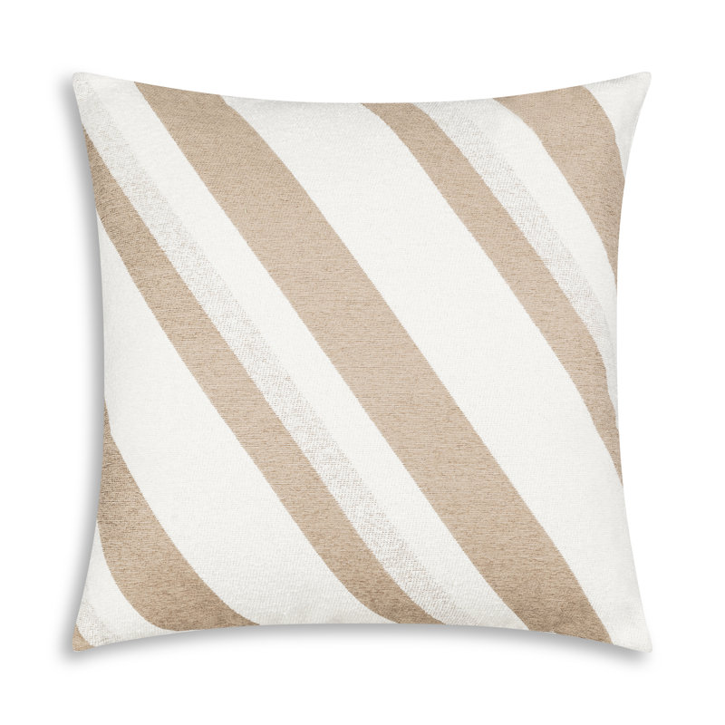 Striped Comfort Beige Pillow