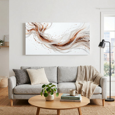 Ensemble de 1 tableau abstrait sur toile