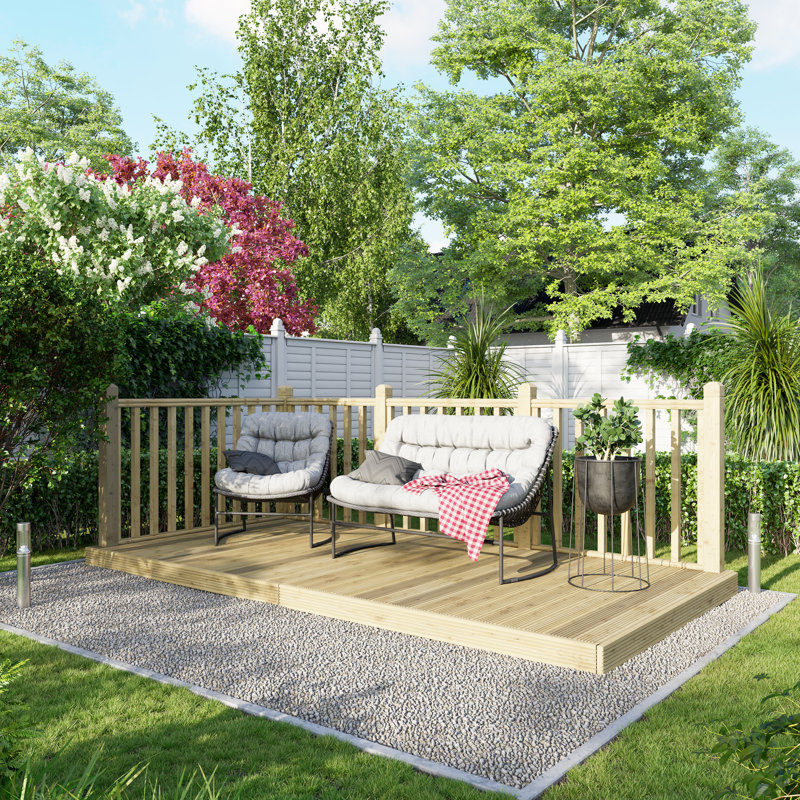 182 L x 365 W Interlocking Deck