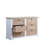 Modern 6 Drawer Master Dresser With Interlock Drawer Feature And Pre-Assembled Slide, Ideal For Bedroom And Closet Organization.